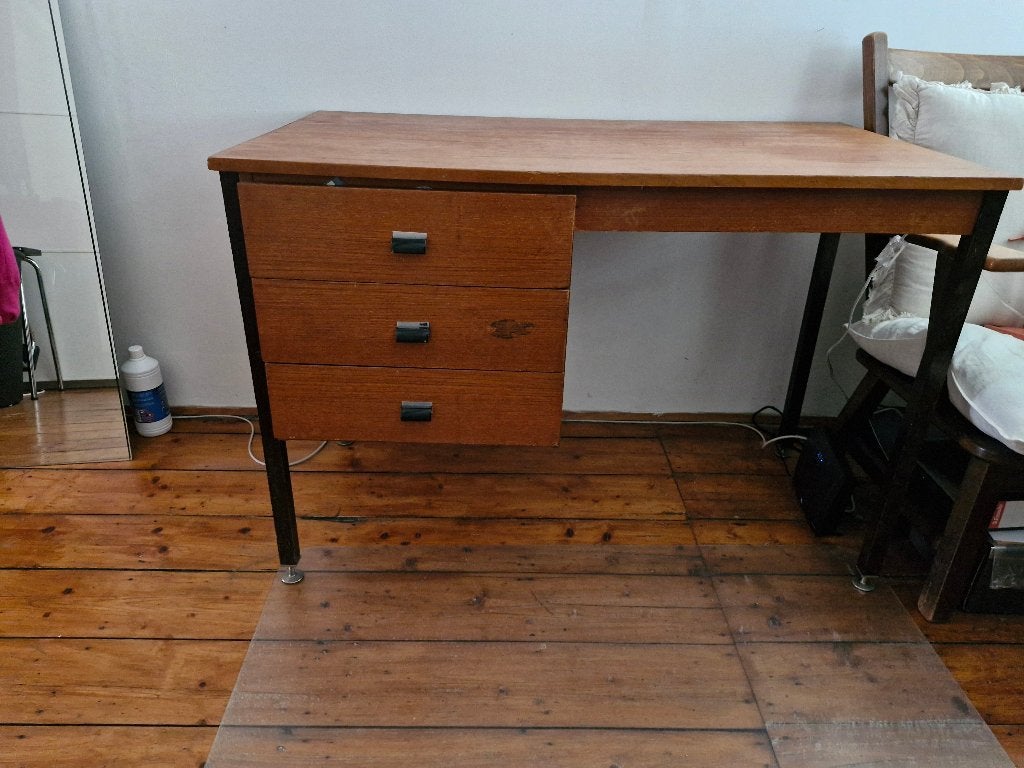 Bureau, Huis en Inrichting, Kasten | Ladekasten, Ophalen, Gebruikt, 100 tot 150 cm, Eikenhout