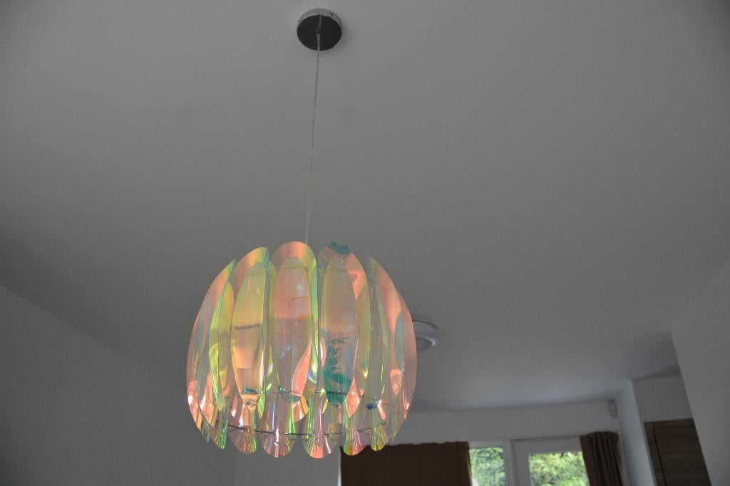 Suspension Lucide GLINSTAR + 2 ampoules led EGLO, Ophalen, Gebruikt, Metaal, 75 cm of meer