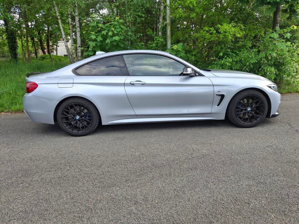 Bmw 420d coupe, Auto's, Automaat, Zwart, Leder, Diesel