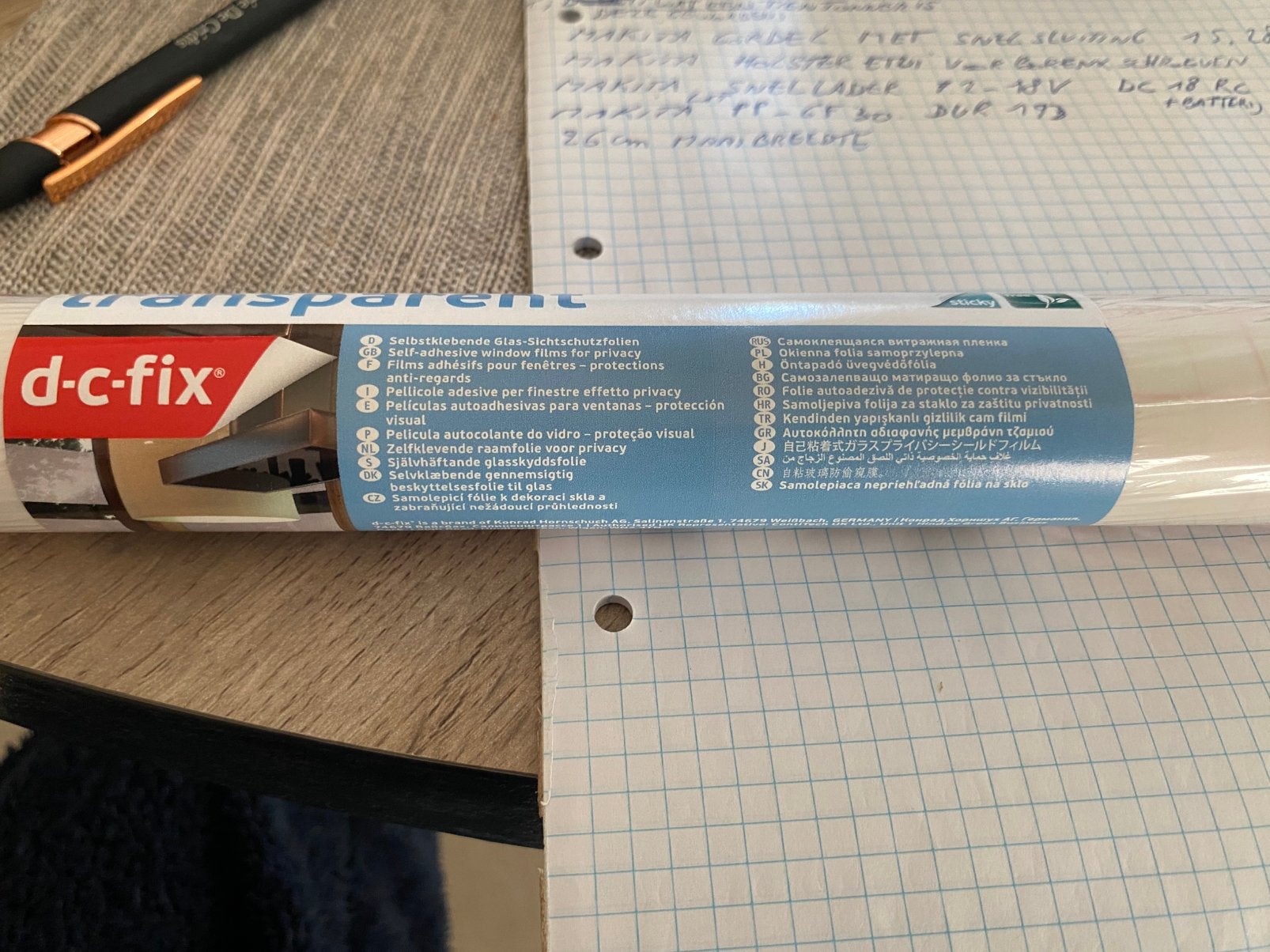 Verduisterfolie( ideaal voor je privacy) 6 rollen, Enlèvement ou Envoi, Neuf