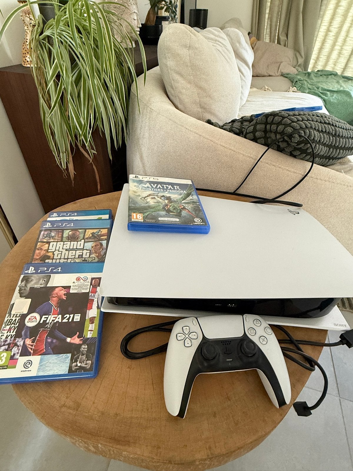 PlayStation 5 - disc edition, Games en Spelcomputers, Ophalen, Zo goed als nieuw, Playstation 5