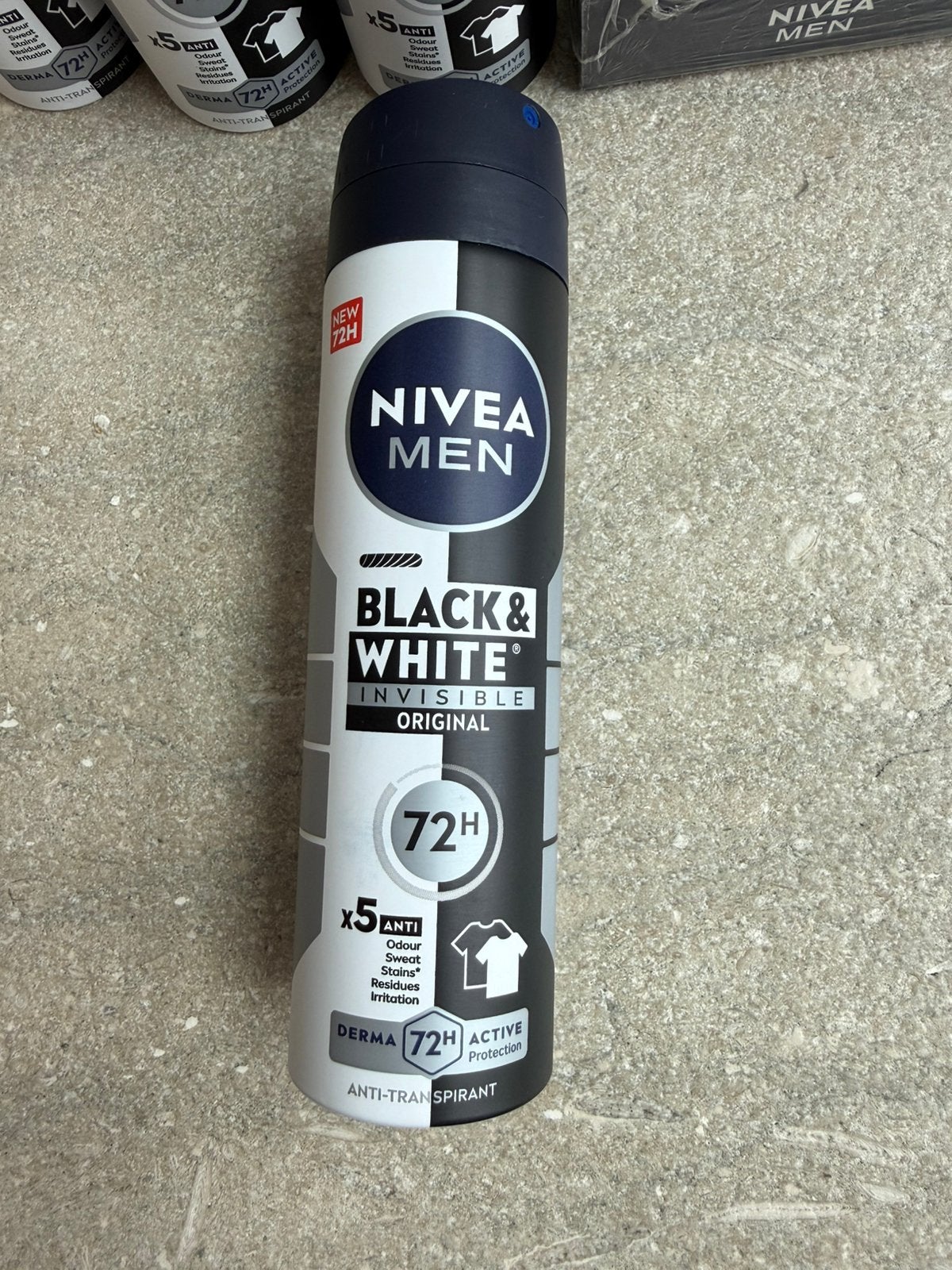 Nivea Men Deodorant, black & white, 150ml., 16 stuks, Enlèvement, Neuf, Déodorant ou Spray corporel