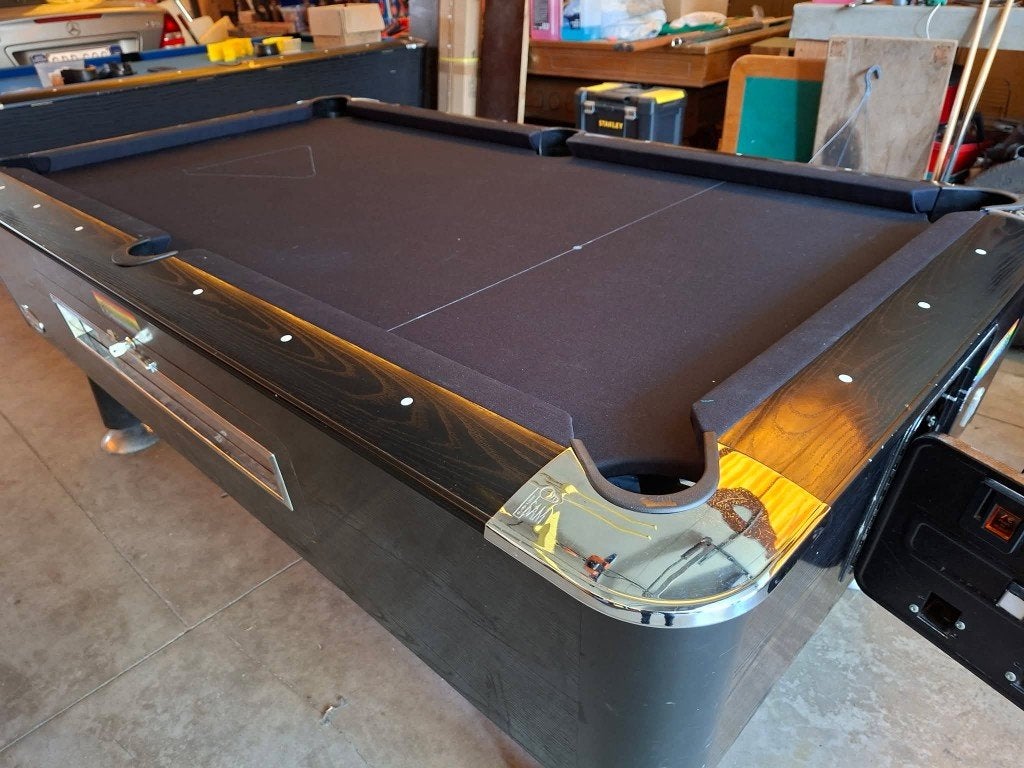 Een mooie vernieuwde Sam poolbiljart., Enlèvement, Utilisé, Table de billard