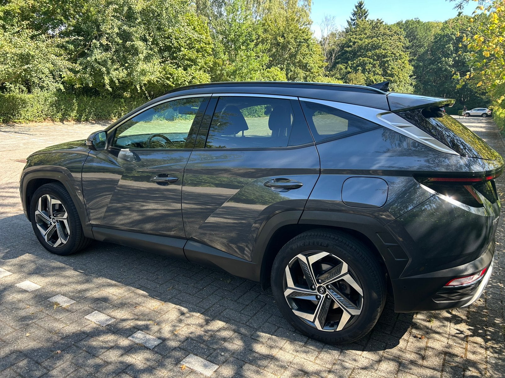 Hyundai Tucson Shine 1.6 T-GDi HEV 230 pk - 2023 - 25.515 km, Auto's, Overige kleuren, 169 kW, 360° camera, SUV of Terreinwagen