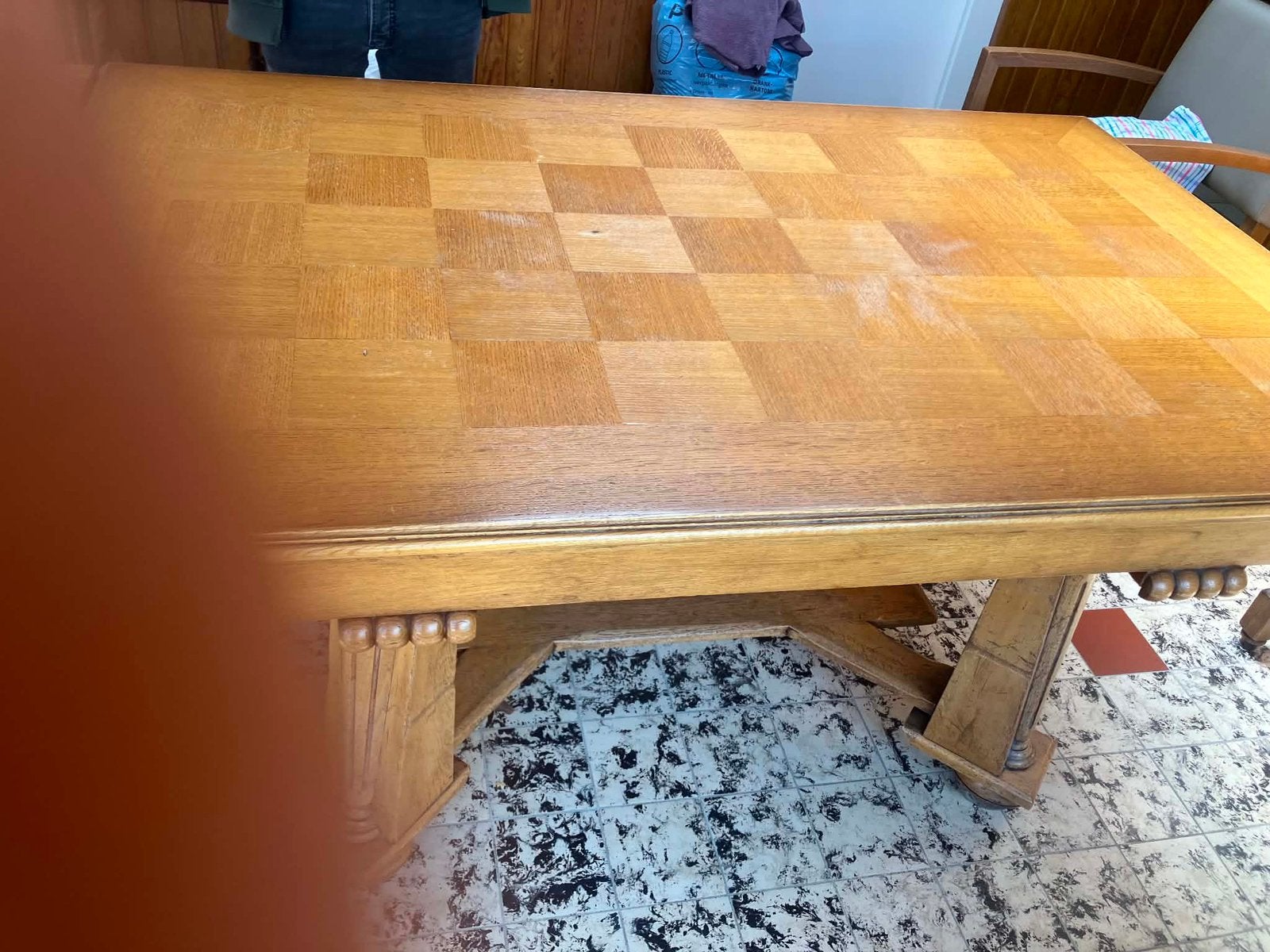 Tafel en 4 stoelen, Ophalen, Gebruikt
