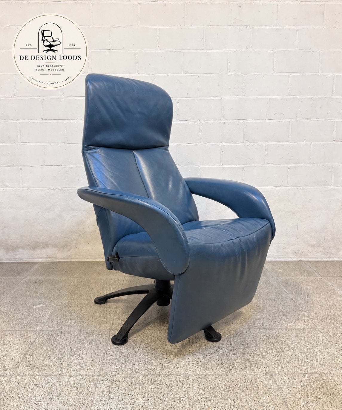 Fauteuil design JORI | Symphony | Cuir super confortable, Enlèvement, Comme neuf