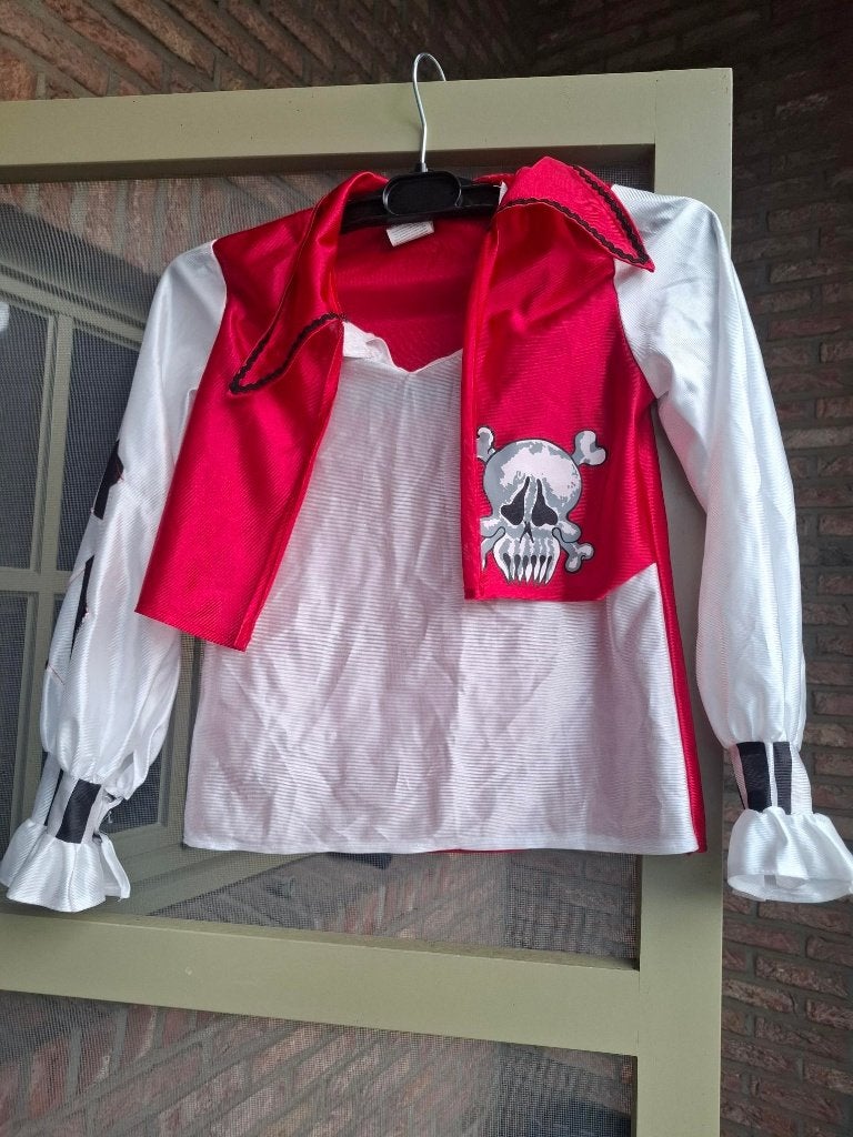 halloween piratenpak, Ophalen, Zo goed als nieuw, Overige maten, Kleding