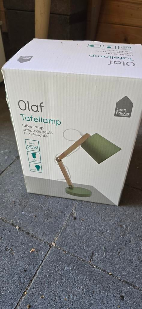 Tafellamp, Olaf, Comme neuf, Enlèvement, Leen bakker