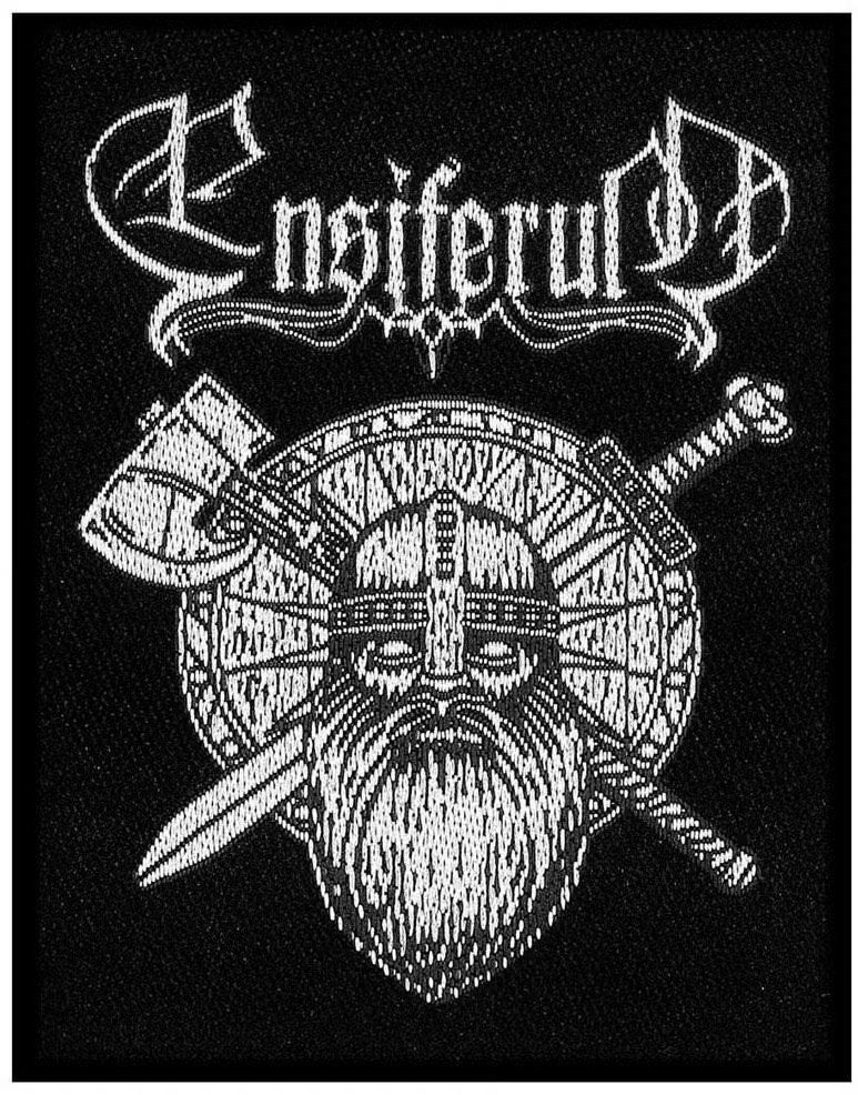 Ensiferum - Sword + Axe - patch officiële merchandise, Verzamelen, Ophalen of Verzenden, Nieuw