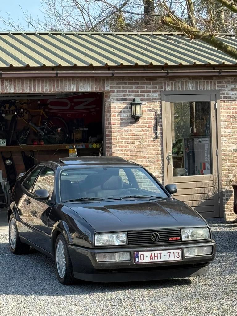 Volkswagen Corrado 1.8 G60, Auto's, Voorwielaandrijving, Stof, Corrado, Zwart