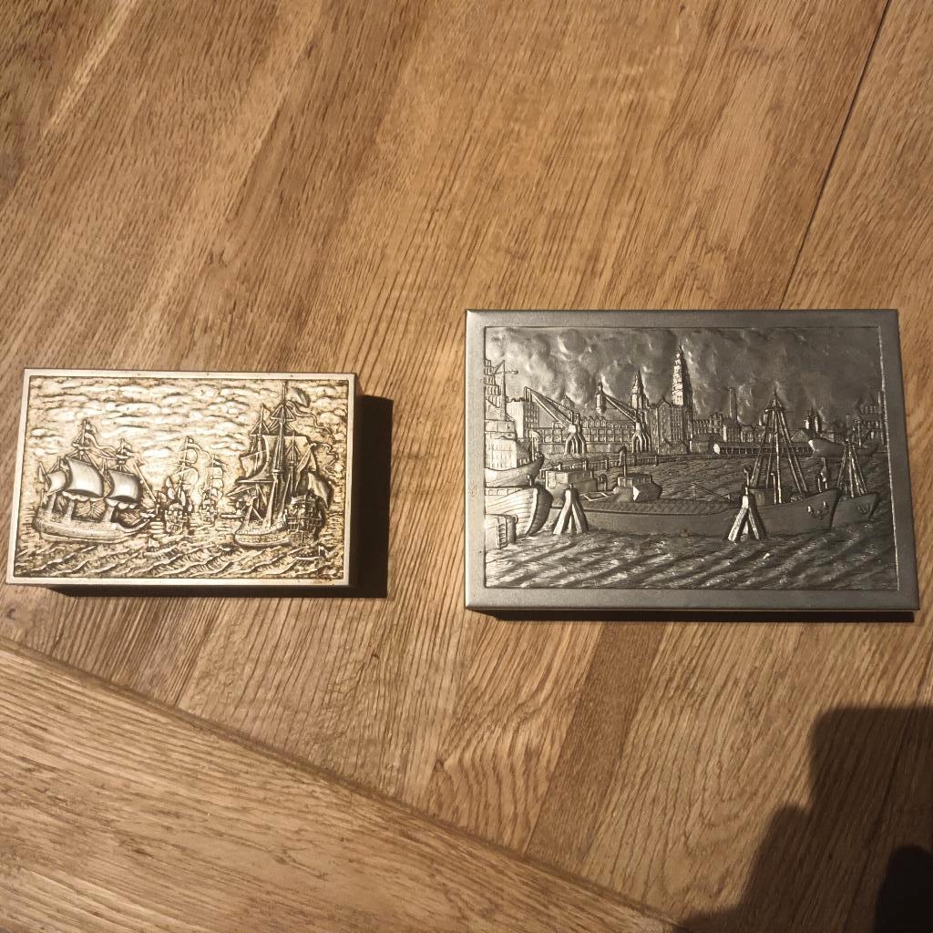Vintage sigarendozen, Verzamelen, Ophalen of Verzenden, Gebruikt