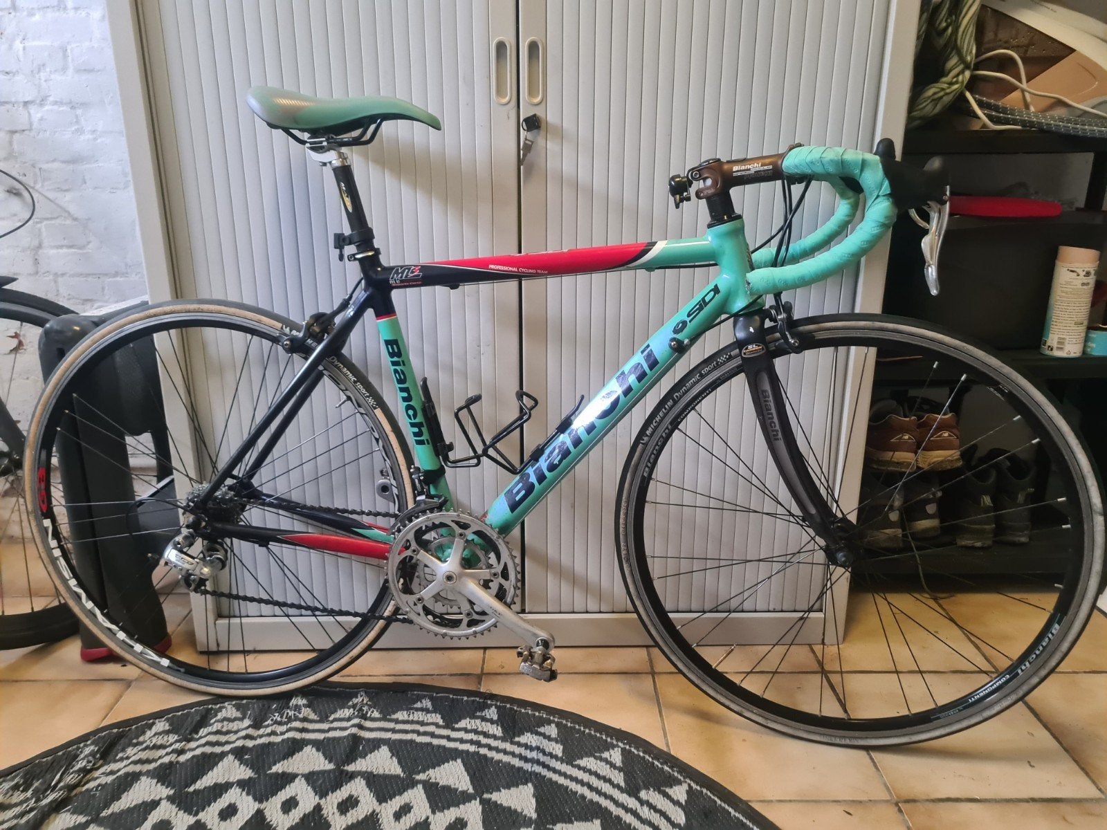 Bianchi koersfiets, Fietsen en Brommers, Ophalen, Aluminium