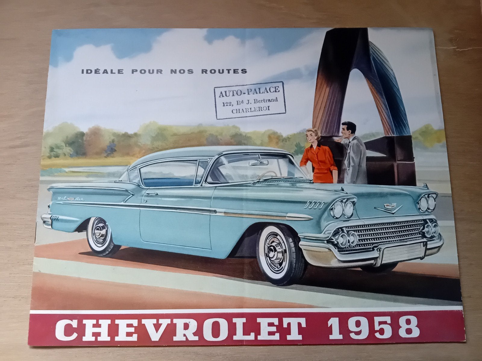 originele chevrolet brochure, Boeken, Auto's | Folders en Tijdschriften, Ophalen of Verzenden, Zo goed als nieuw, Chevrolet