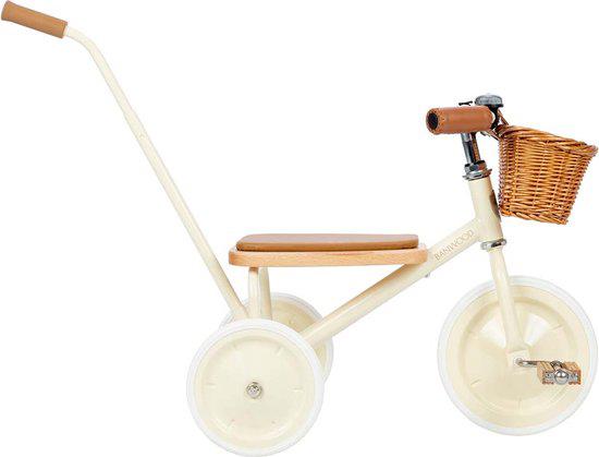 Banwood kinderfiets met stok, Fietsen en Brommers, Ophalen, Zo goed als nieuw