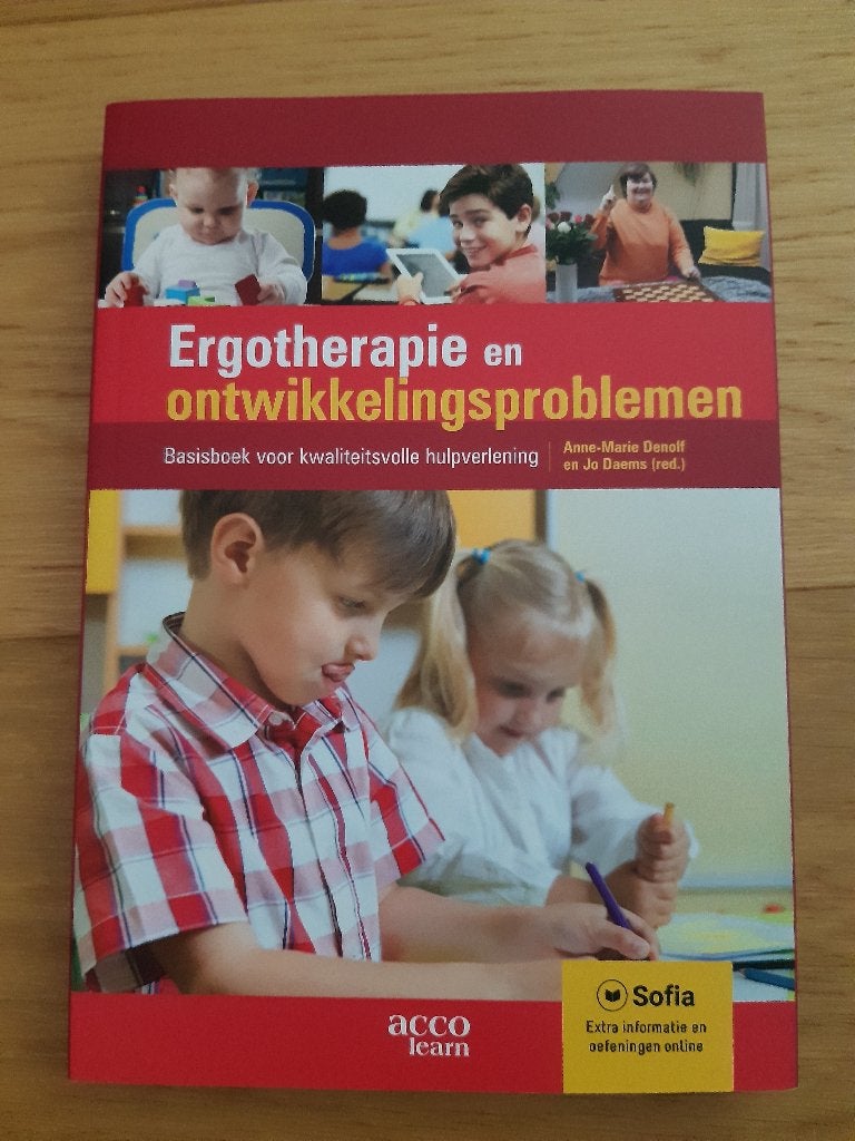 Ergotherapie en ontwikkelingsproblemen, Boeken, Studieboeken en Cursussen, Ophalen, Nieuw, Acco, Hogeschool