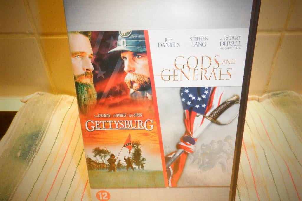 DVD Gods And Generals. & Gettysburg.(2-DVD'S), Cd's en Dvd's, Dvd's | Actie, Vanaf 12 jaar, Ophalen of Verzenden, Zo goed als nieuw