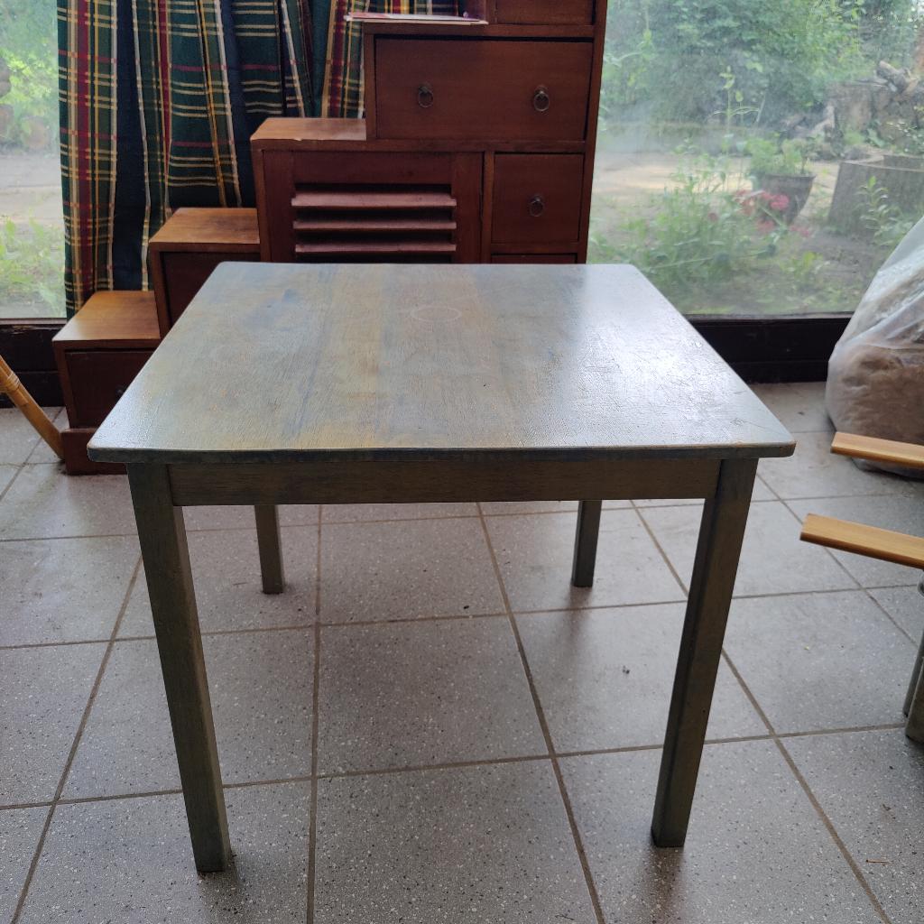 Kinder-of bijzettafeltje, Ophalen, Hout