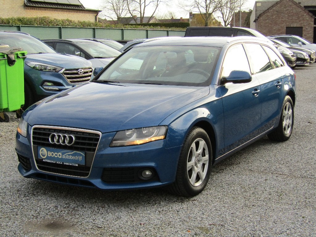 Audi A4 2.0 TDI Automaat, Auto's, Euro 5, Stof, Zwart, 4 cilinders