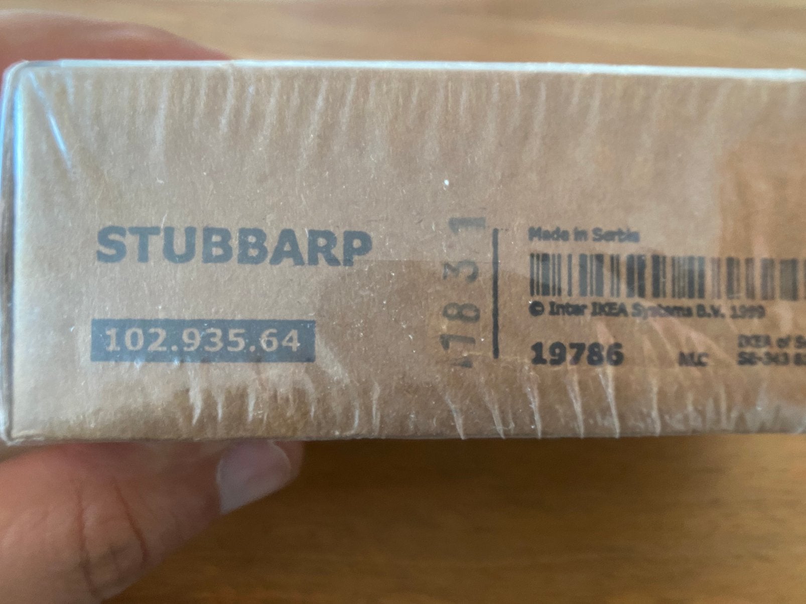 4 pieds modèle stubbarp de chez IKEA., Maison & Meubles, Enlèvement, Comme neuf
