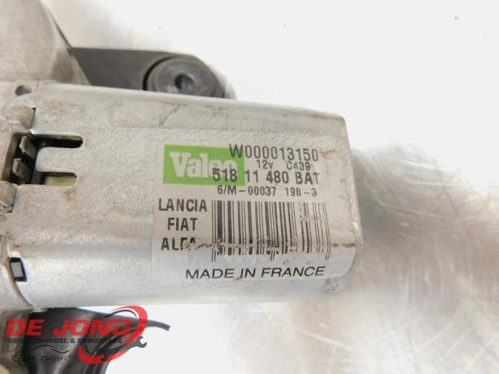 Moteur essuie-glace arrière d'un Fiat Doblo, -, 3 mois de garantie, Utilisé, Fiat