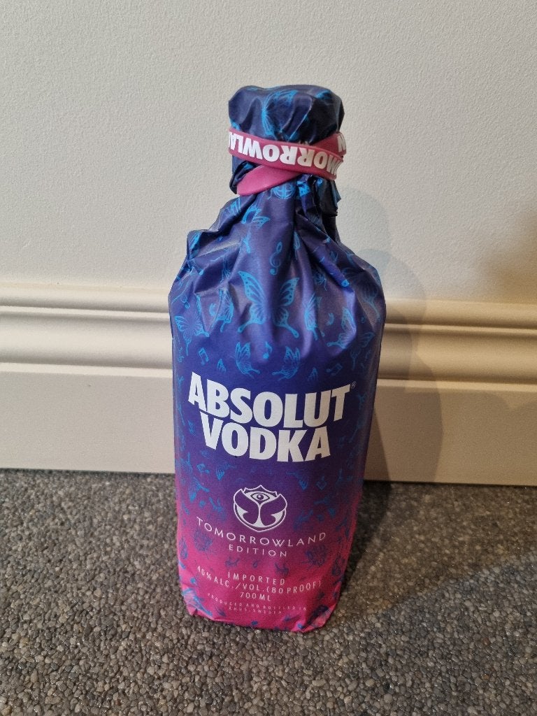 Tomorrowland absolute fles 2019 - LEEG, Ophalen of Verzenden