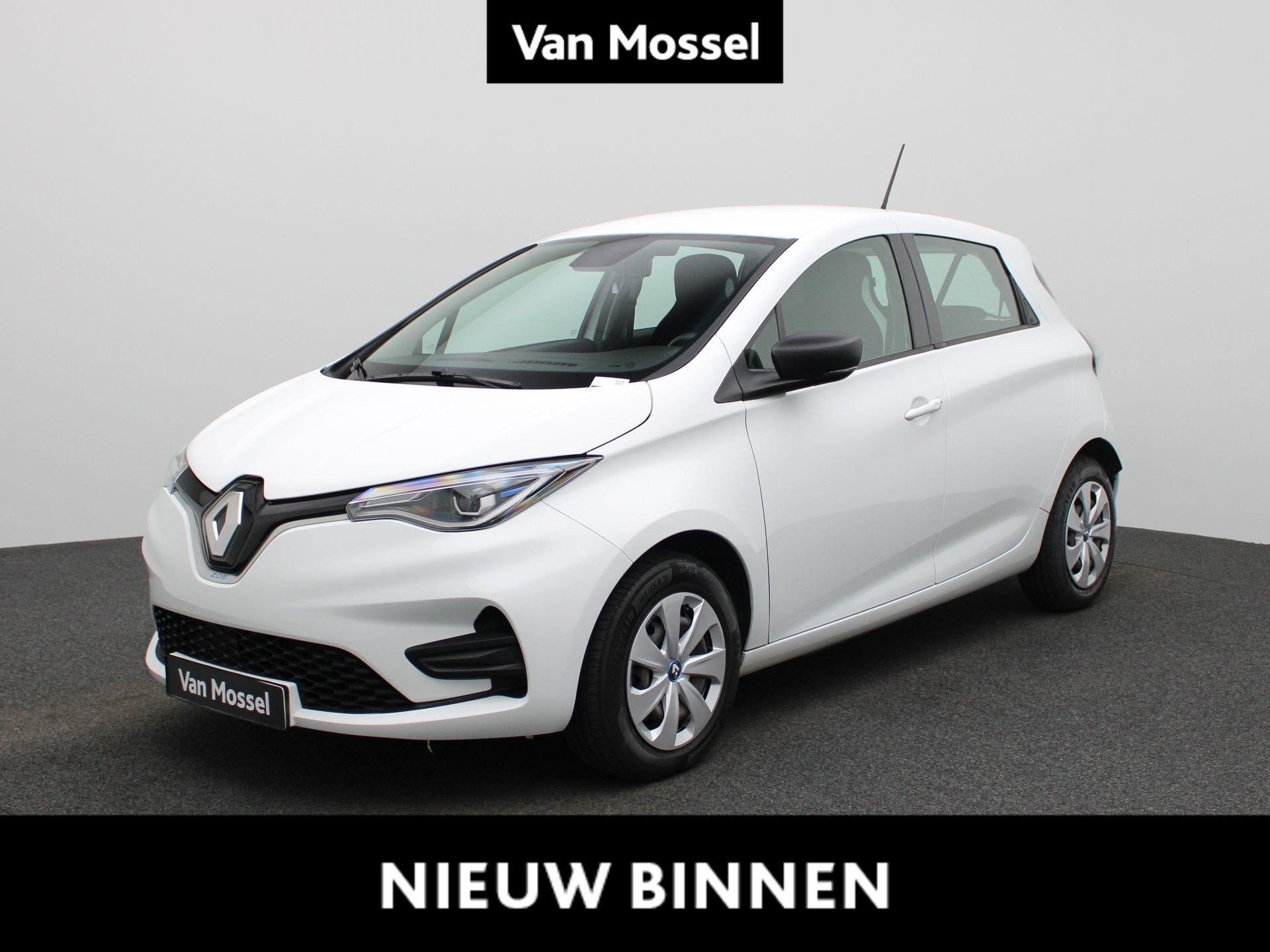 Renault ZOE R110 Life 52 kWh GROTE BATTERIJ | NAVI | APPS |, Auto's, Stof, Gebruikt, 395 km, 180 min
