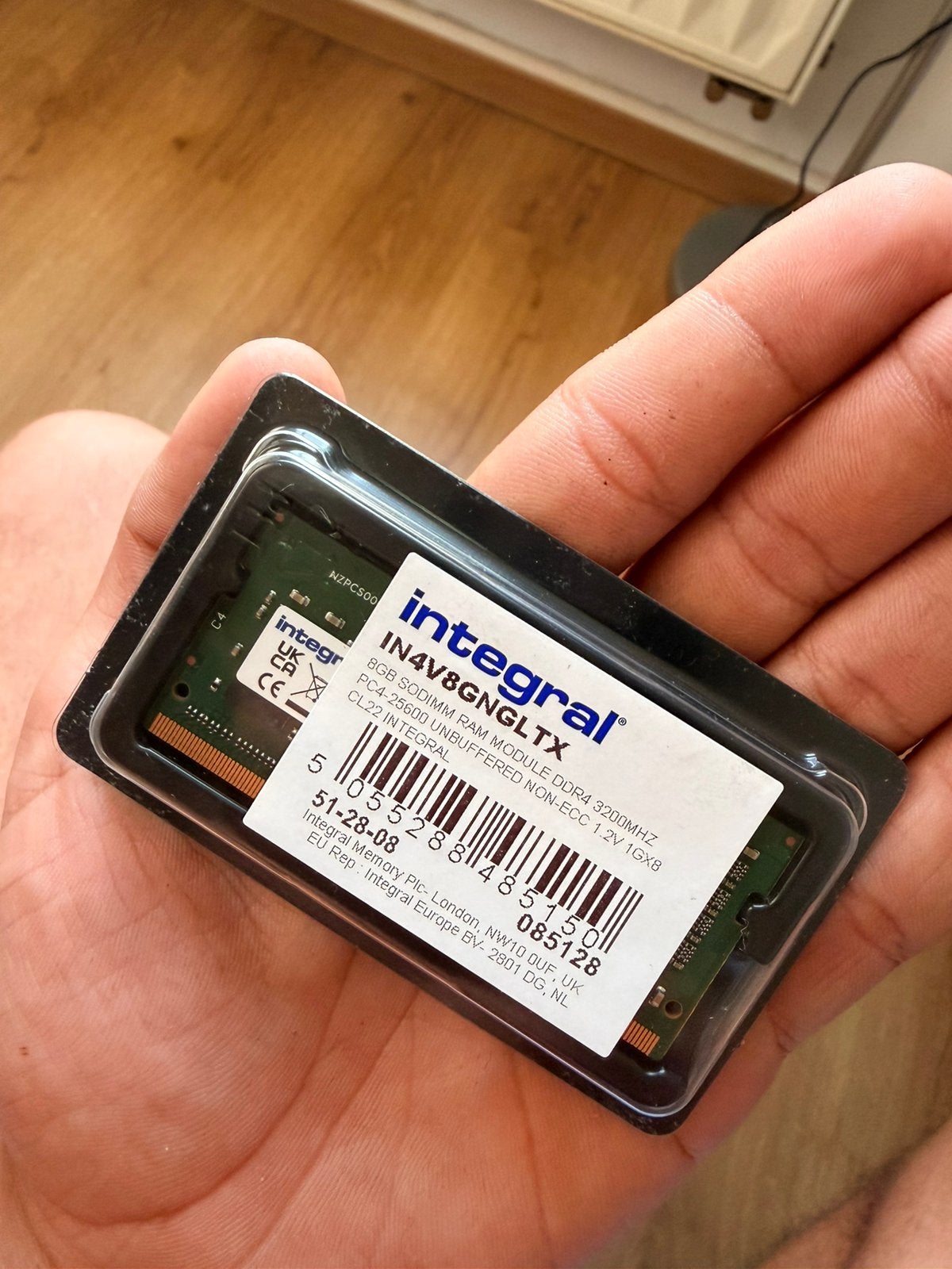 Integral 8GB LAPTOP RAM module DDR4 3200MHZ, Computers en Software, RAM geheugen, DDR4, 8 GB, Nieuw, Ophalen of Verzenden