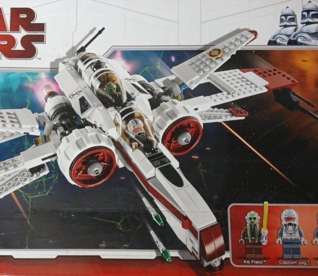 Lego Star Wars ARC-170 Starfighter no. 8088 complete, Gebruikt, Star Wars, Lego, Ophalen of Verzenden