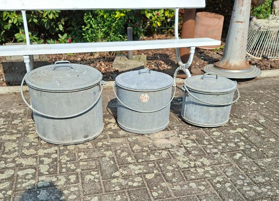 DRIE ZINKEN IN ELKAAR PASSEND, Tuin en Terras, Ophalen of Verzenden, Zo goed als nieuw