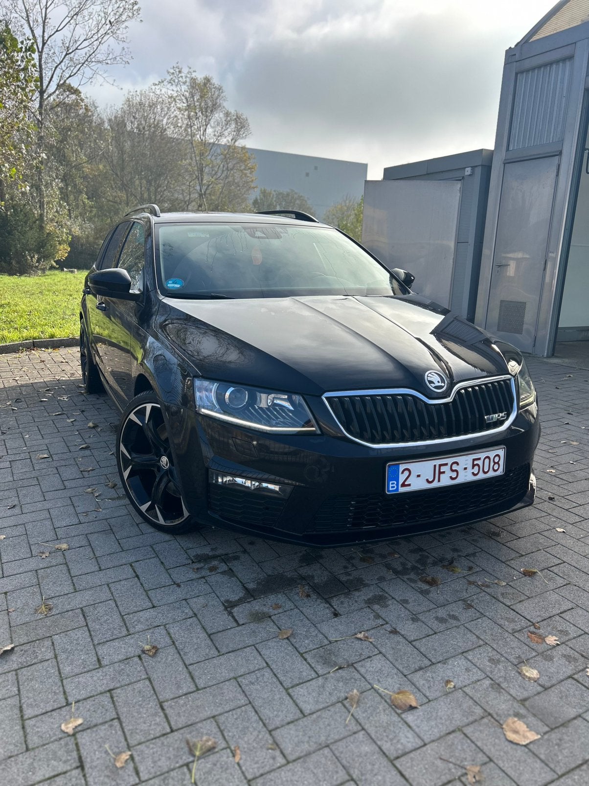 Skoda Octavia vRS /2.0 TSI /carplay/carpass, Auto's, Voorwielaandrijving, 4 cilinders, 1984 cc, Leder en Stof