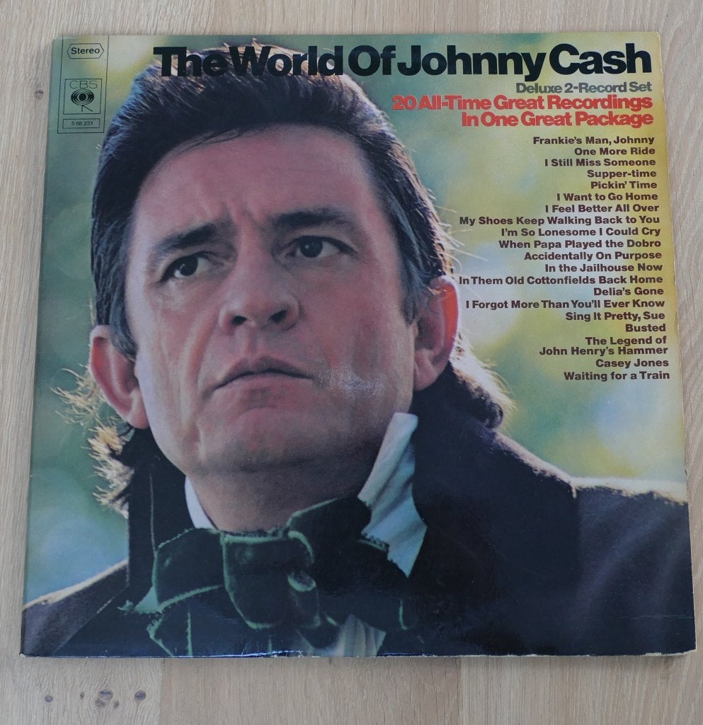 2LP Johnny Cash – The World Of Johnny Cash, LP, Ophalen of Verzenden, Zo goed als nieuw, 12 inch