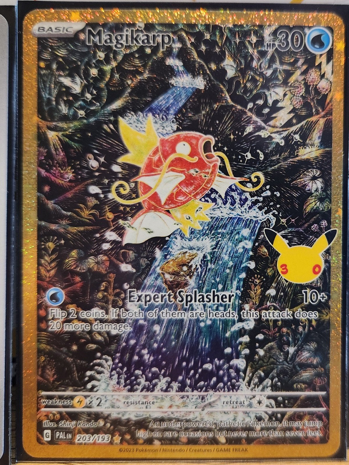 Pokémon magikarp 203/193, Hobby en Vrije tijd, Ophalen of Verzenden