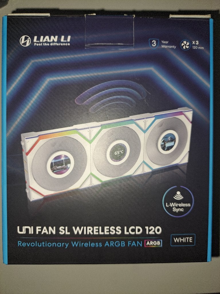 Lian li sl wireless lcd 120mm, Computers en Software, Computerbehuizingen, Ophalen