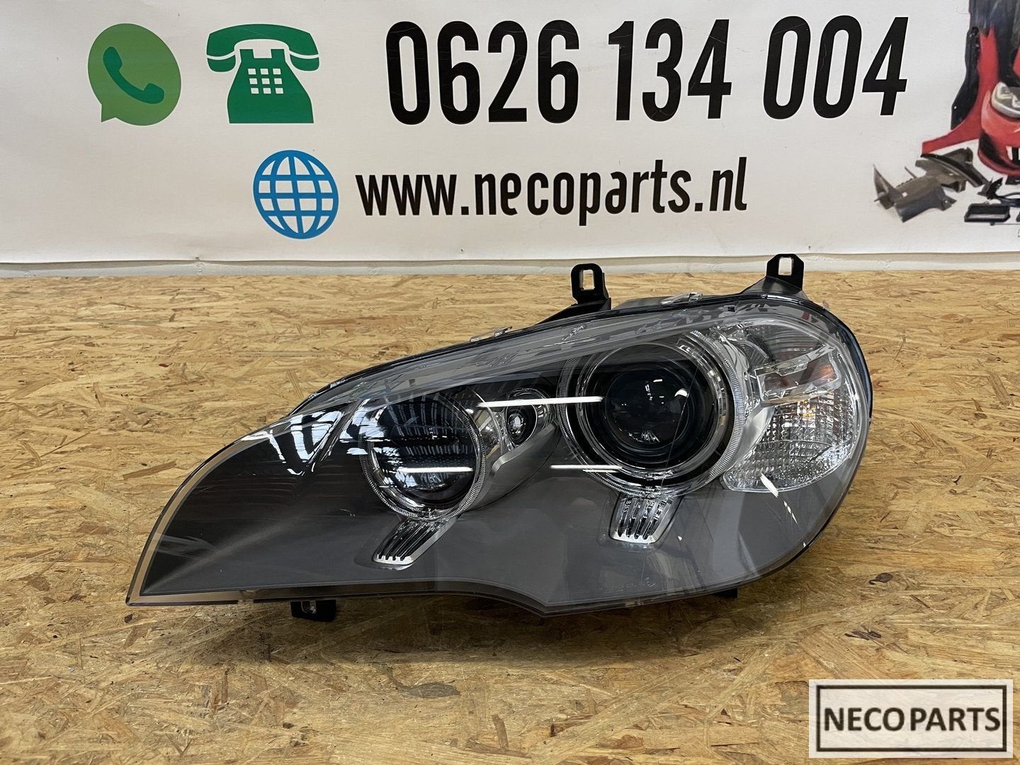 BMW X5 E70 XENON KOPLAMP LINKS ORIGINEEL 7322051, -, Utilisé, -, Enlèvement ou Envoi