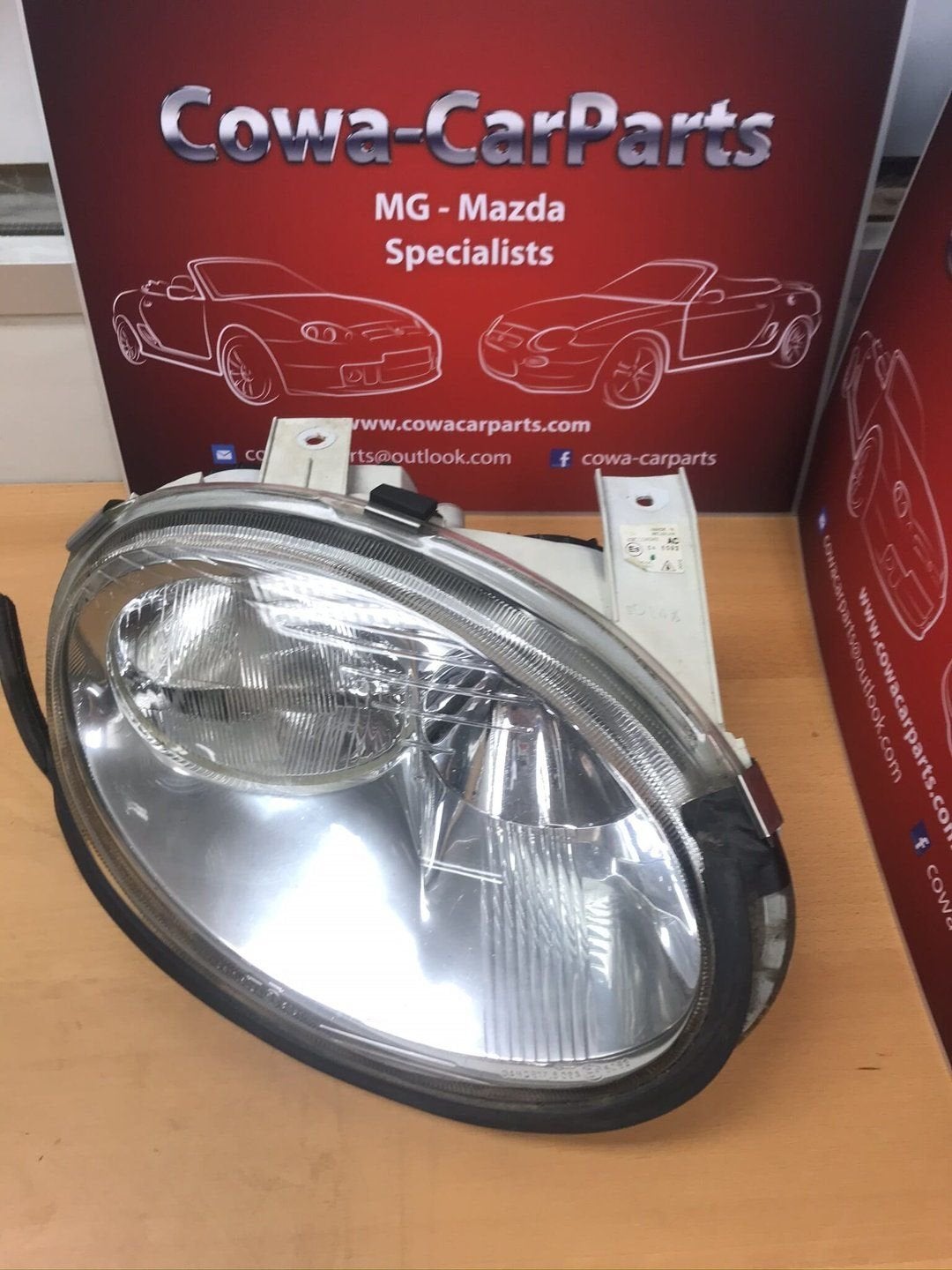 TWEEDEHANDS mg f mgf mg tf mgtf  LHD bijrijderskant koplamp, Auto-onderdelen, -, -, Nieuw, Ophalen of Verzenden