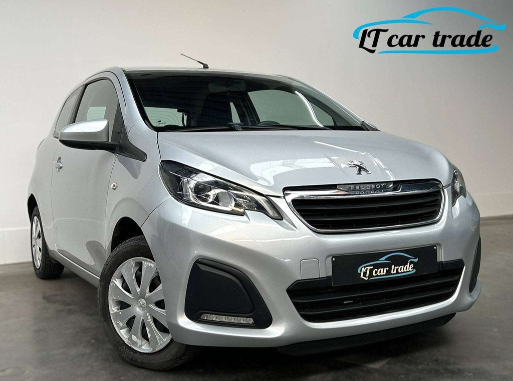 Peugeot 108 1.0 VTi Active | Xenon | Bluetooth | Garantie, Auto's, Peugeot, Gebruikt, Zwart, Bedrijf, 3 cilinders