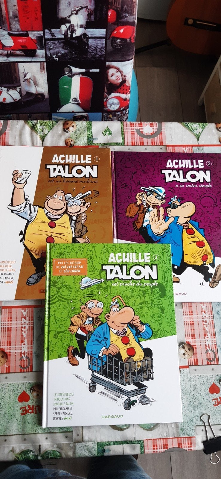 3 bd de Achille talon., Plusieurs BD, Enlèvement ou Envoi, Utilisé, Fabcaro et carrere