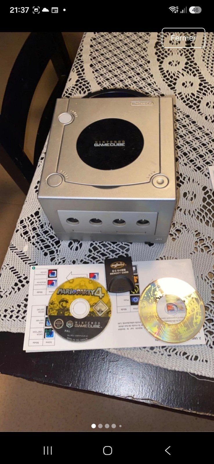 Console Nintendo game cube avec deux jeux en bonne etat, Games en Spelcomputers, Spelcomputers | Nintendo GameCube, Ophalen of Verzenden