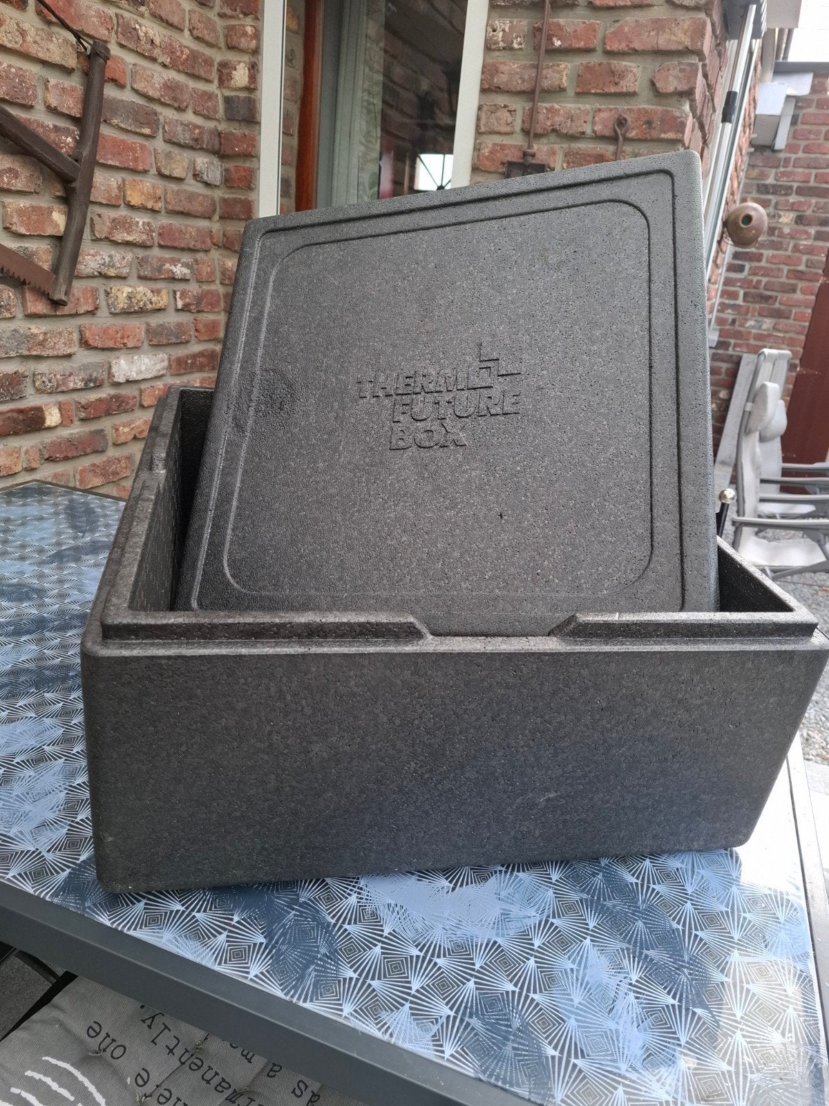 Thermo Future Box. 60x60x28h 64L zwart, Zakelijke goederen, Horeca | Keukenapparatuur, Ophalen, Gebruikt