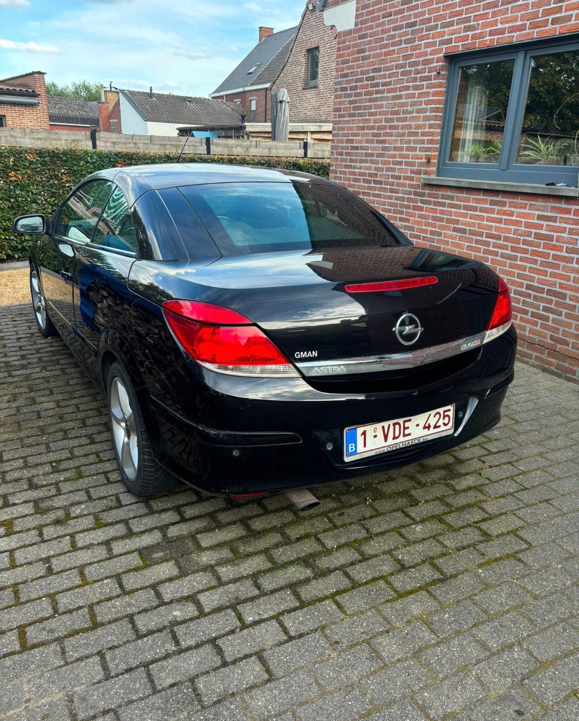 Opel Astra 1.9 CDTI CABRIO 100.000KM TOPSTAAT, Voorwielaandrijving, Cabriolet, Zwart, Leder
