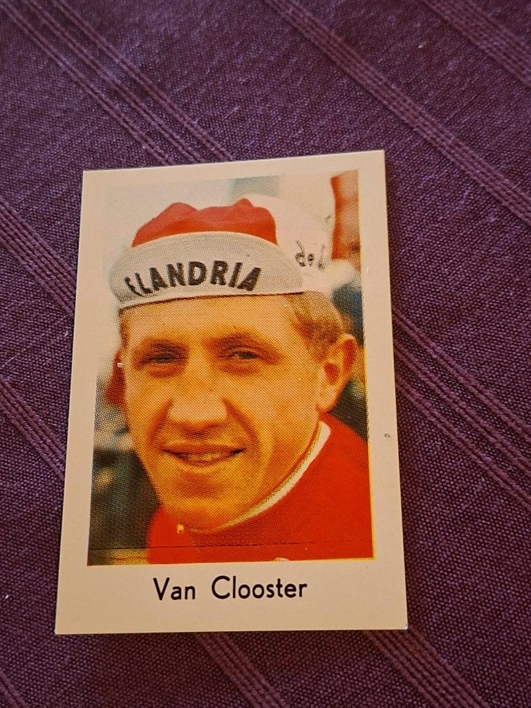 Prentje/Chromo : Noël Vanclooster / Flandria-de Clerck, Collections, Enlèvement ou Envoi, Comme neuf, Affiche, Image ou Autocollant