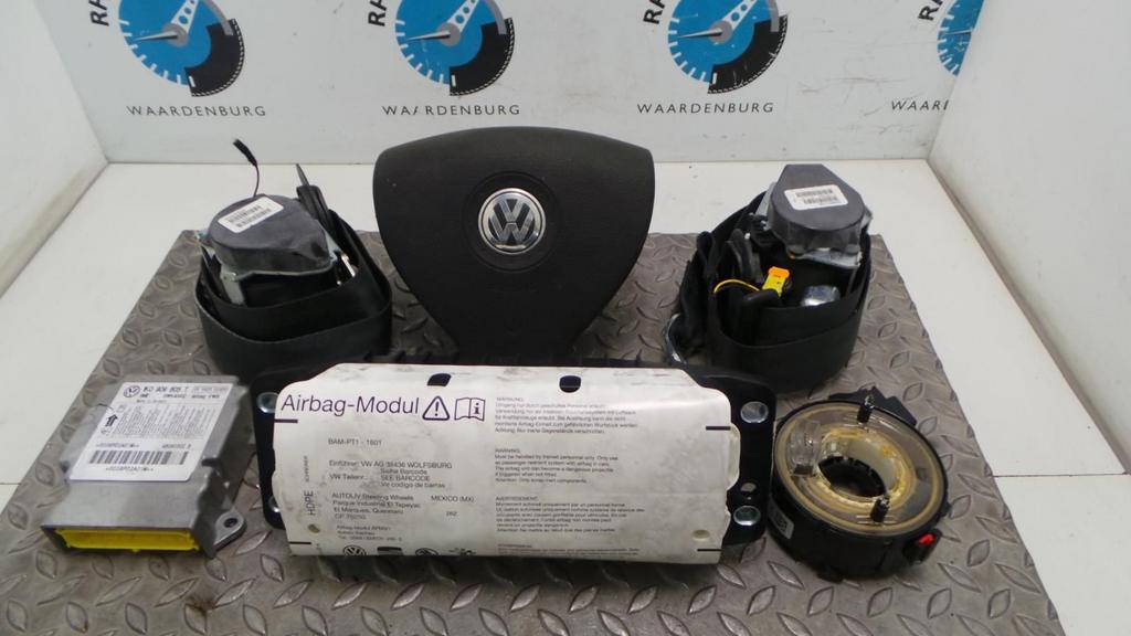 VOLKSWAGEN JETTA AIRBAG SET 2009, Auto-onderdelen, Overige Auto-onderdelen, Gebruikt, ARN erkend, Stiba lid, Erkend duurzaam, Ophalen of Verzenden