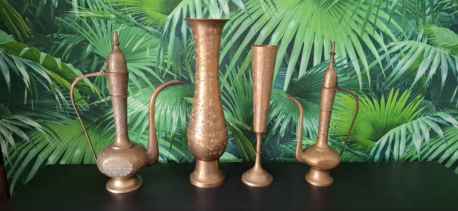 Messing decoratiestukken, Ophalen