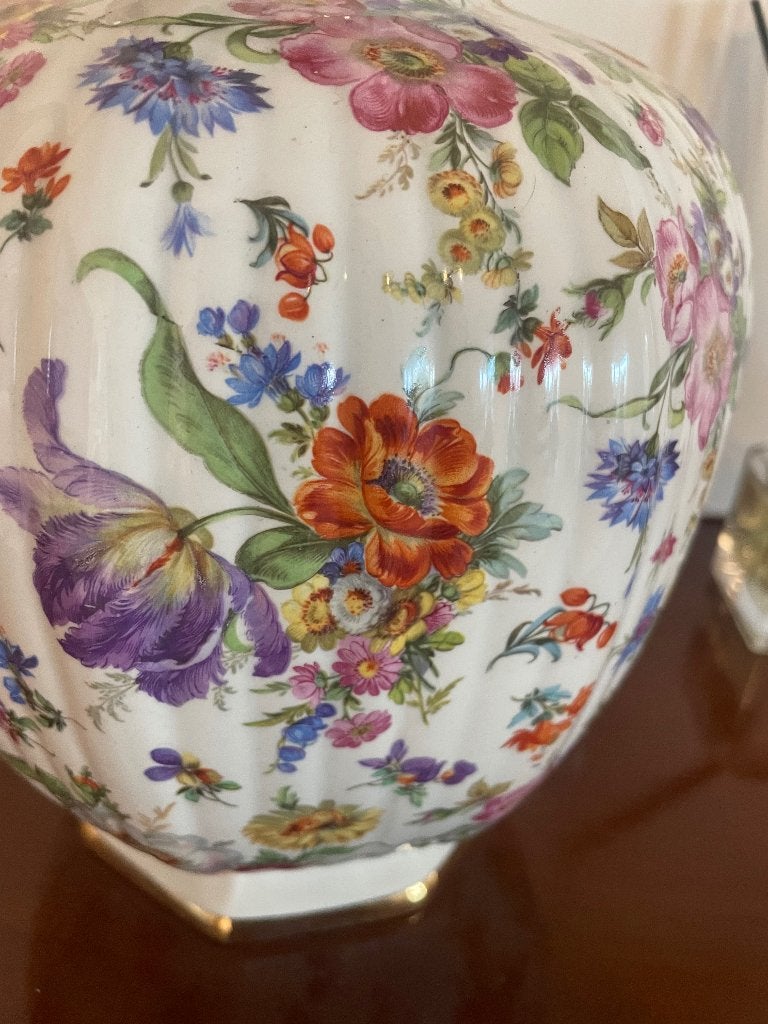 Fleur de saxe vaas, Ophalen