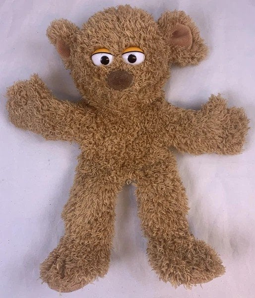 Sesamstraat Tommie Tommy handpop knuffel pluche 32cm TMC, Overige merken, Overige typen, Zo goed als nieuw, Middelgroot (20 tot 80 cm)