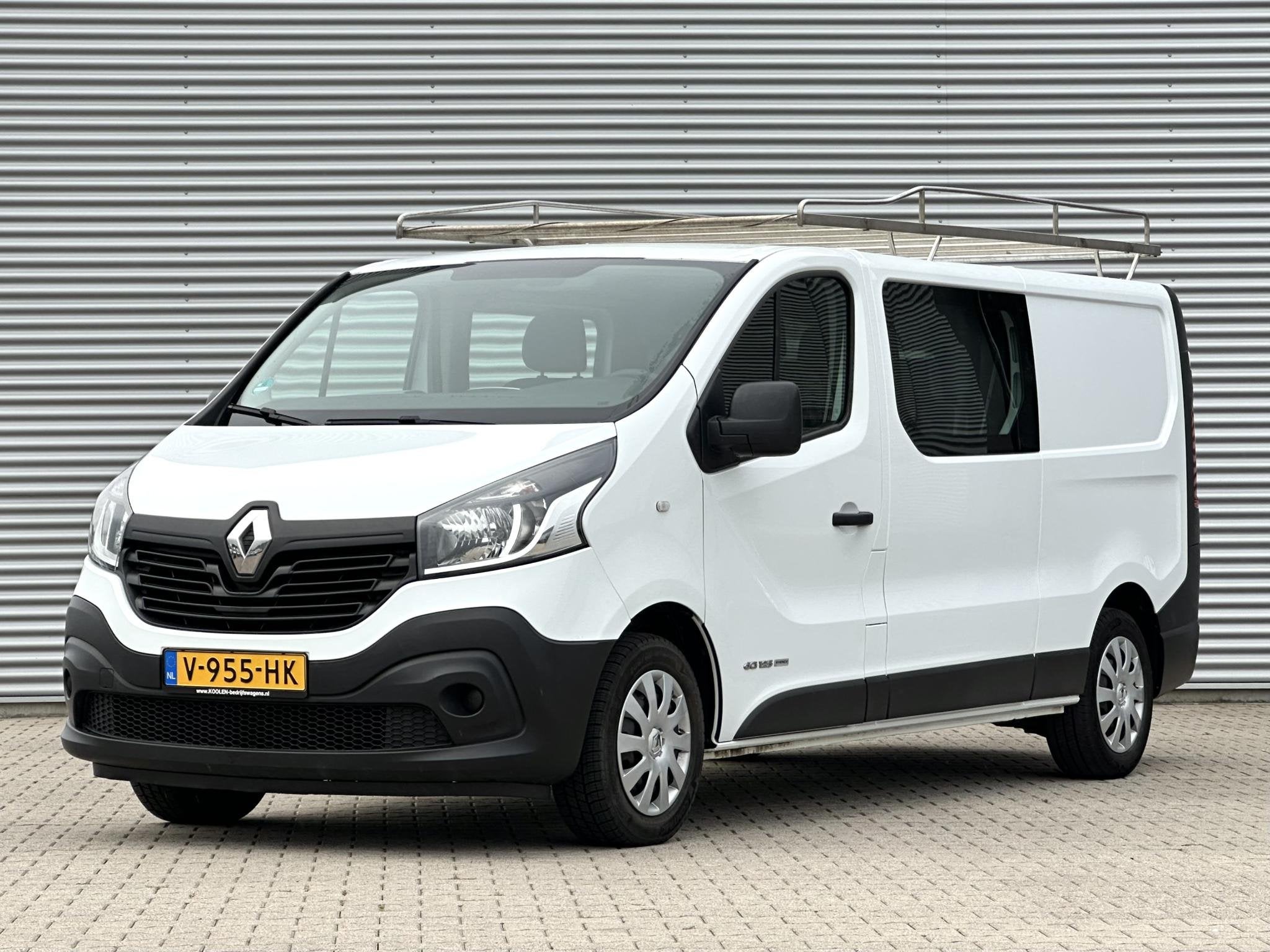 Renault Trafic 1.6 dCi T29 L2H1 DC dubbele cabine Airco|Trek, Voorwielaandrijving, Stof, Gebruikt, Euro 6