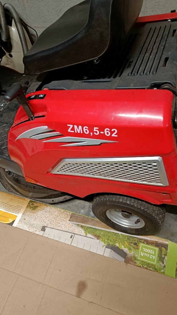 zitmaaier Loncin Rhodos ZM6,5-65, Jardin & Terrasse, Démarrage électrique, Tondeuse rotative, HVC, Tondeuses à gazon à essence