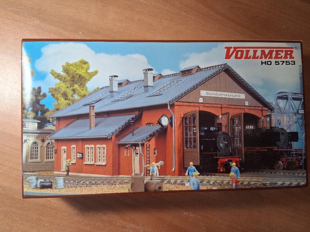 Vollmer Locomotiefloods dubbel 5753, Overige merken, Gelijkstroom of Wisselstroom, Brug, Tunnel of Gebouw, Nieuw