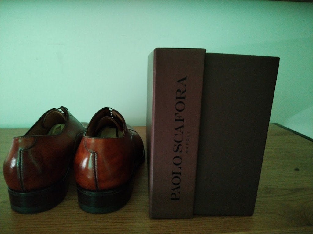 Paolo Scafora Heren Nette Schoenen - Nieuw 41,5, Kleding | Heren, Schoenen, Paolo Scafora, Bruin, Nieuw, Ophalen of Verzenden