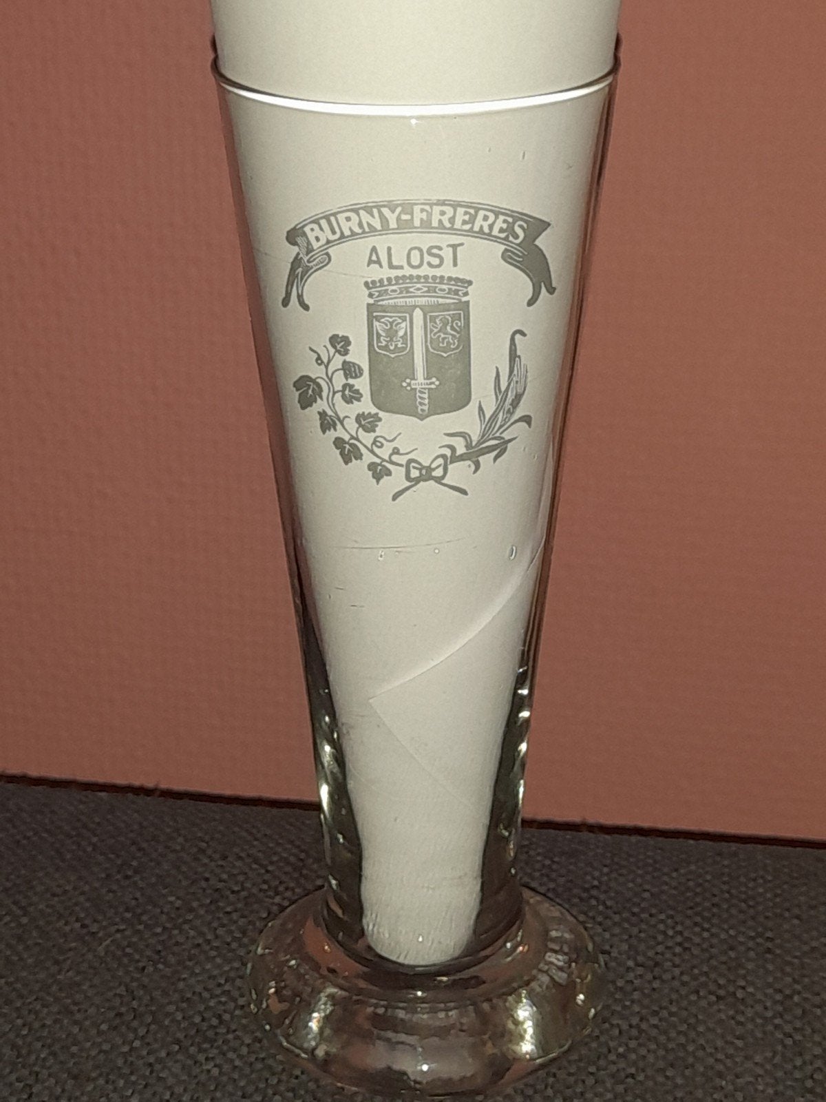oud gezuurd glas burny-freres, Verzamelen, Ophalen of Verzenden
